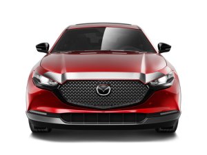Mazda CX-30 Hood Deflector - Husky Liners - Aeroskin - Chrome - `25-`26